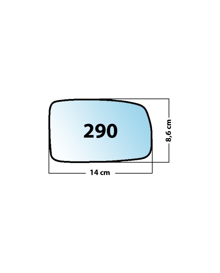 copy of Specchietto di ricambio SX-lato guidatore