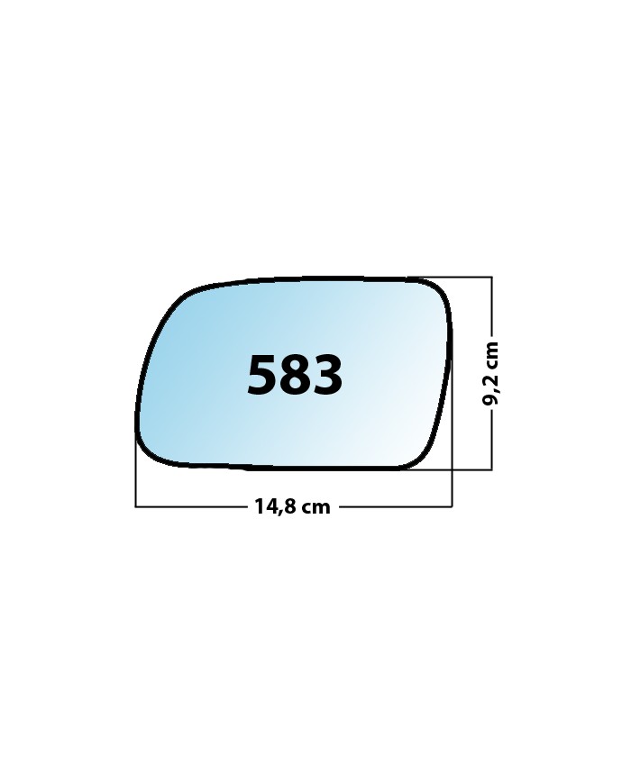 copy of Specchietto di ricambio SX-lato guidatore