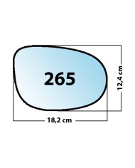copy of Specchietto di ricambio SX-lato guidatore