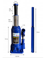 Hydraulic Bottle Jack – 6-Ton Capacity